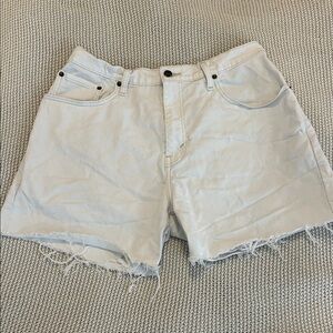 Levi's white Jean Shorts